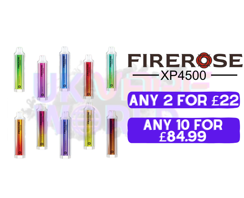 Elux FireRose EX4500 Puffs