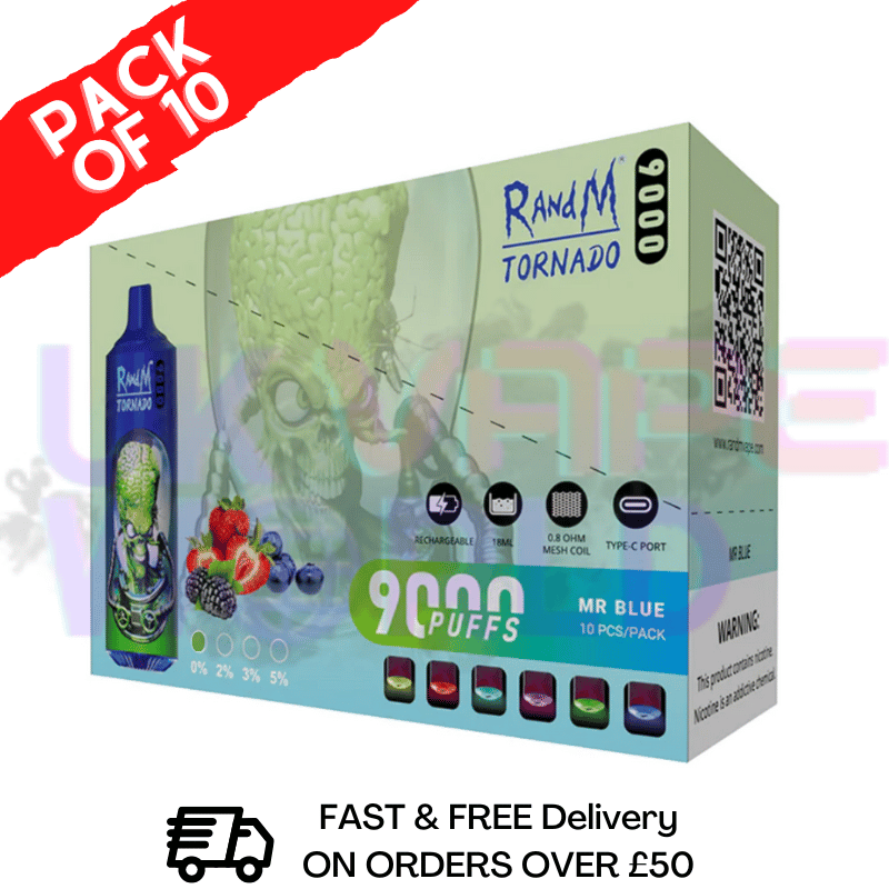 RandM 9000 Puff Disposable Vapes R And M