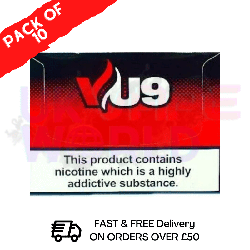 VU9 10ML E-juice Collection Image - UK Vape World