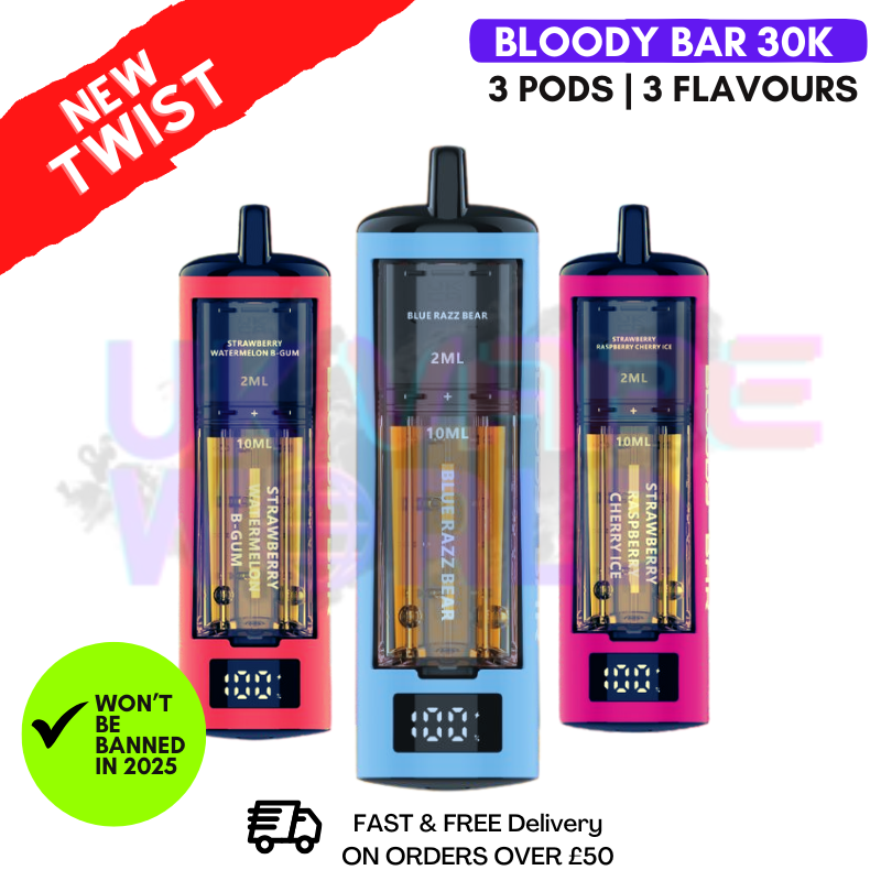 Bloody Bar 30K Puffs Triple Twist Kit