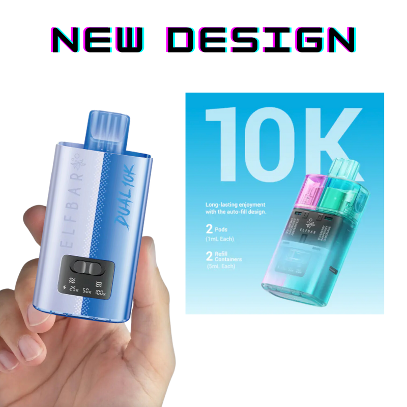 New Design Of ELF BAR 10K - UK Vape World