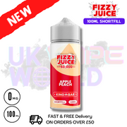 Shop Apple Peach Fizzy Juice 100ml E-Liquid - UK Vape World