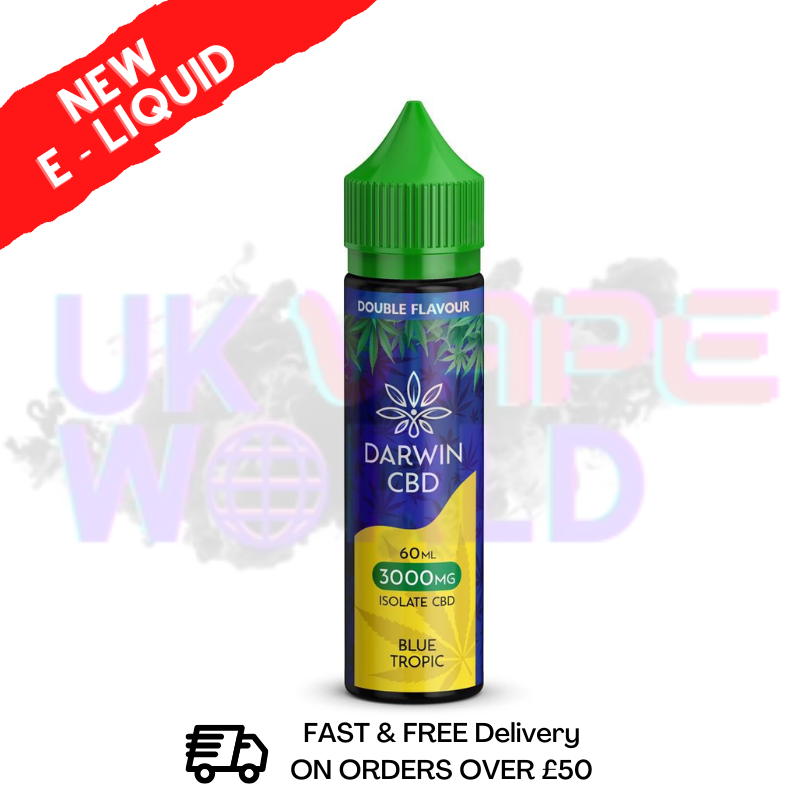 Blue Tropic Darwin CBD 60ML Eliquid | 3000MG