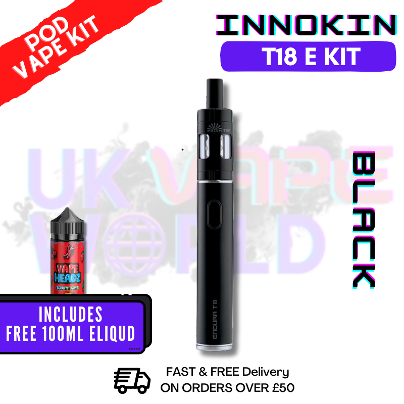 Shop Black Innokin Endura T18E Starter Kit - ONLY £16.99 - UK Vape World