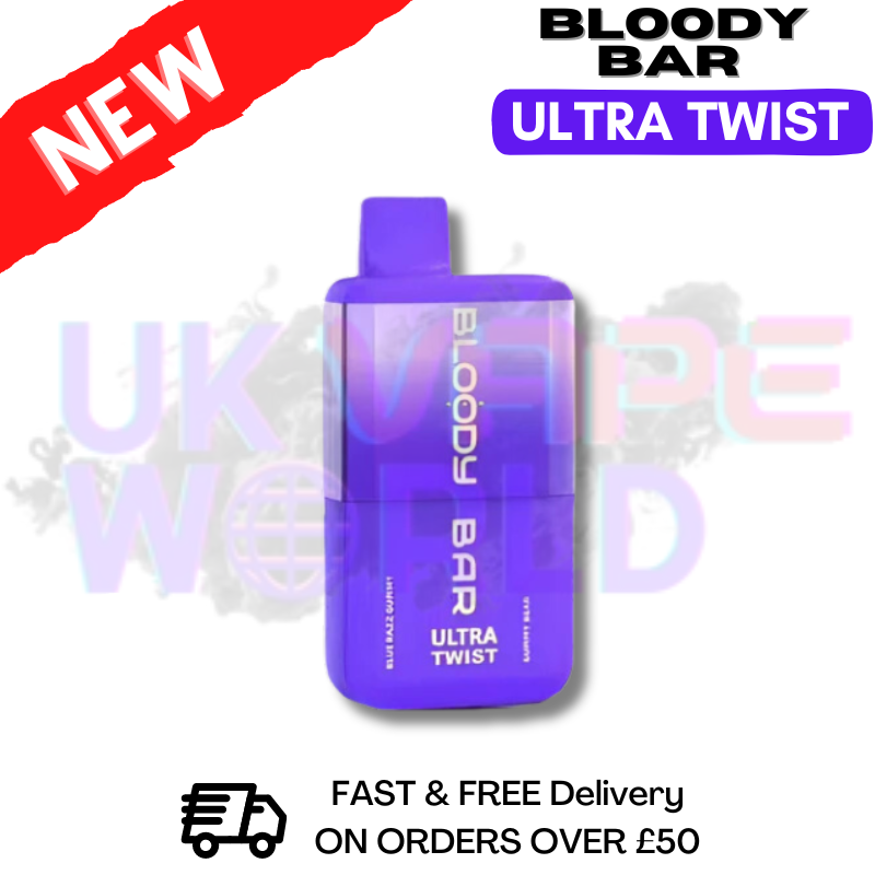 Shop Bloody Bar 20K Twist Ultra Bar Disposable Vape - UK Vape World