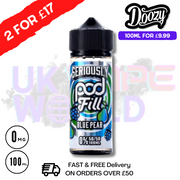 Shop Blue Pear Seriously PodFill Shortfill Juice (NEW) 100ML Eliquid - UK Vape World