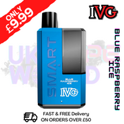 Shop Blue Raspberry ICE IVG 5500 Smart Disposable Kit - ONLY £9.99 - UK Vape World