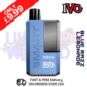 Shop Blue Razz Lemonade IVG 5500 Smart Disposable Kit - ONLY £9.99 - UK Vape World