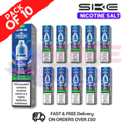 Shop Blue Fusion Crystal SKE Nic Salt Box / Pack Of 10 - UK Vape World