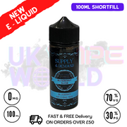 Shop Blueberry Slush Supply & Demand 100ml Shortfill Eliquid - UK Vape World