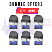 Bundle Offer For Innokin VCAP (TRINE) Replacement Pods - Six Pack 6PK - UK Vape World