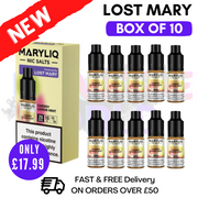 Shop Cherry Lemon Mint MaryLiq Nic Salt BOX OF 10 - UK Vape World