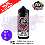 Shop Cherry Passion Seriously Tropcial 100ML Eliquid Shortfill E Juice - UK Vape World