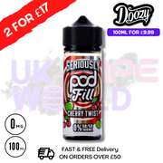 Shop Cherry Twist Seriously PodFill Shortfill Juice (NEW) 100ML Eliquid - UK Vape World