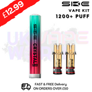 SKE CRYSTSL PLUS Vape Kit + 2X PODS Bundle Offer - UK Vape World