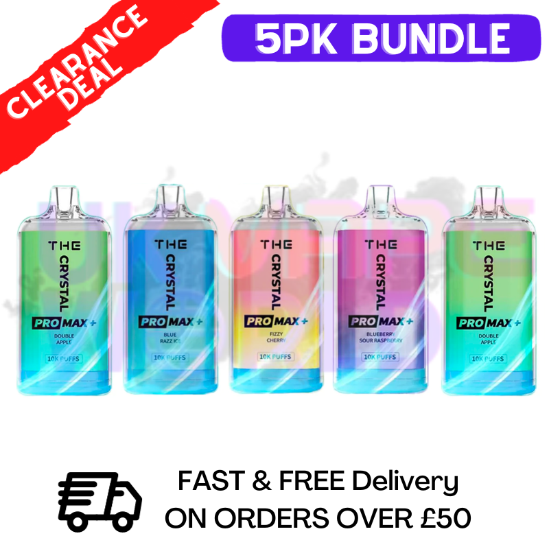 CLEARANCE DEAL OFFER: Crystal Pro Max PLUS - PACK OF 5