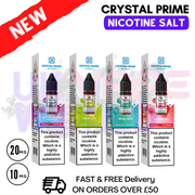 Shop Crystal Prime 7000 Nic Salt E Liquid - UK Vape World