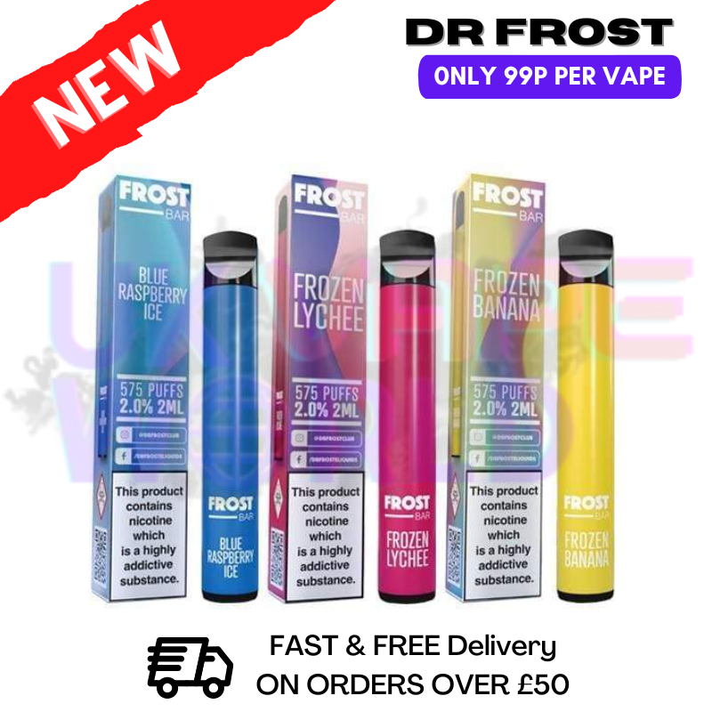 DR Frost 575 Puff Disposable Vape Bar