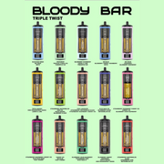 Bloody Bar 30K Triple Twist Flavours List!