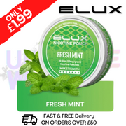 Shop Fresh Mint Elux Legend Nicotine Pouches - ONLY £1.99 - UK Vape World