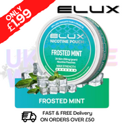 Shop Frosted Mint Elux Legend Nicotine Pouches - ONLY £1.99 - UK Vape World