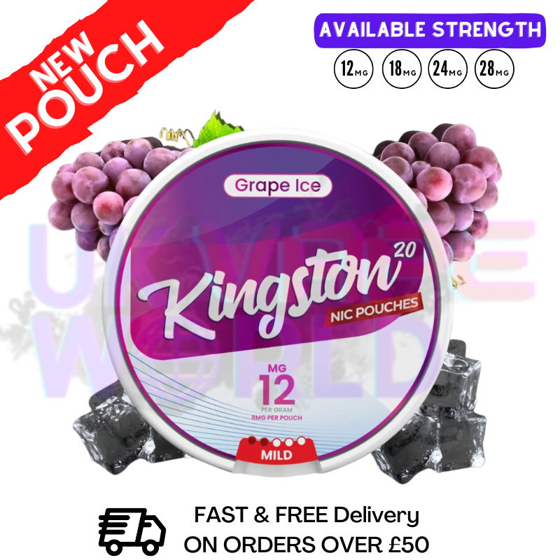 Grape Ice Kingston Nicotine Pouches