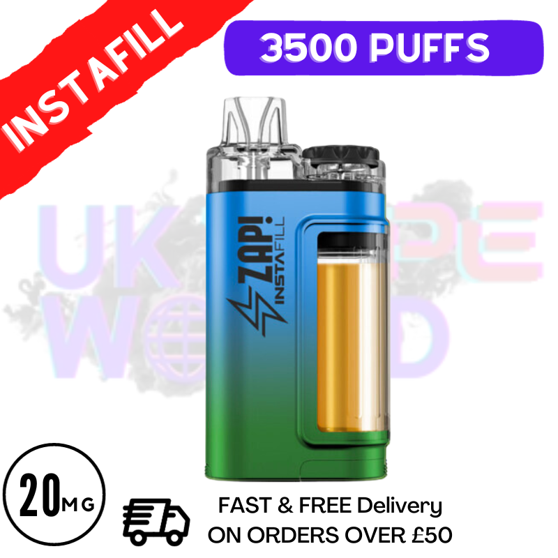 Shop Zap Instafill Bar 3500 Puff Gummy Bear - UK Vape World