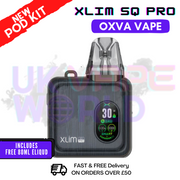 Shop Gunmetal Wood Oxva Xlim SQ Pro Vape Kit | £19.99 + Free Liq - UK Vape World