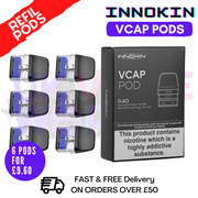 Shop Innokin VCAP (TRINE) Replacement Pods - Six Pack 6PK - UK Vape World