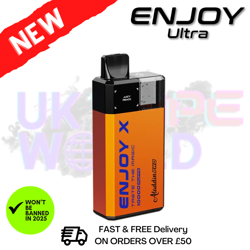 Lemon Lime Enjoy X Ultra 10K Prefilled Pod Kit - ONLY £8.50