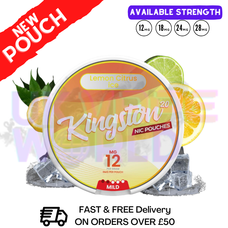 Lemon Citrus ICE Kingston Nicotine Pouches