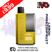 Shop Lemon Passionfruit IVG 5500 Smart Disposable Kit - ONLY £9.99 - UK Vape World