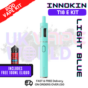 Shop Light blue Innokin Endura T18E Starter Kit - ONLY £16.99 - UK Vape World