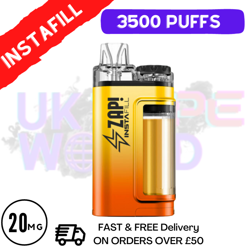 Shop Zap Instafill Bar 3500 Puff Mango ICE - UK Vape World