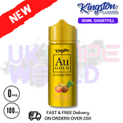 Shop Miami Peach Pineapple AU Gold Kingston 100ML Eliquid - UK Vape World