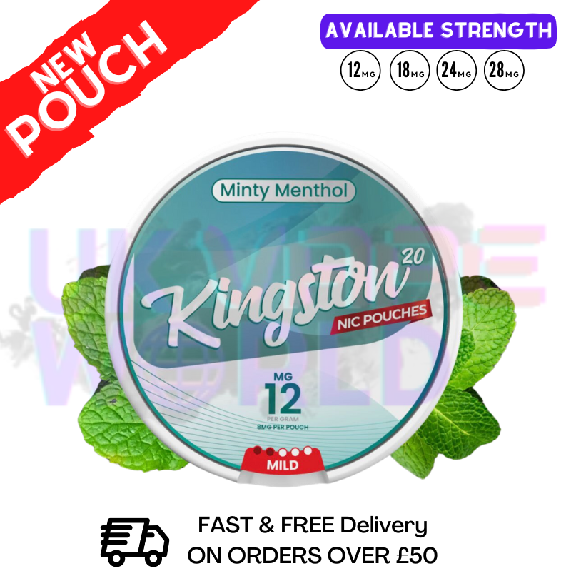 Minty Menthol Kingston Nicotine Pouches