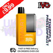 Shop Pineapple Passionfruit IVG 5500 Smart Disposable Kit - ONLY £9.99 - UK Vape World