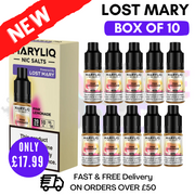 Shop Pink Lemonade MaryLiq Nic Salt BOX OF 10 - UK Vape World