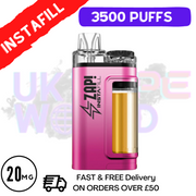 Shop Zap Instafill Bar 3500 Puff Pink Lemonade - UK Vape World