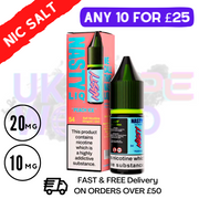 Shop Peach ICE NastyLiq 10ML Nic Salt eLiquid - UK Vape World