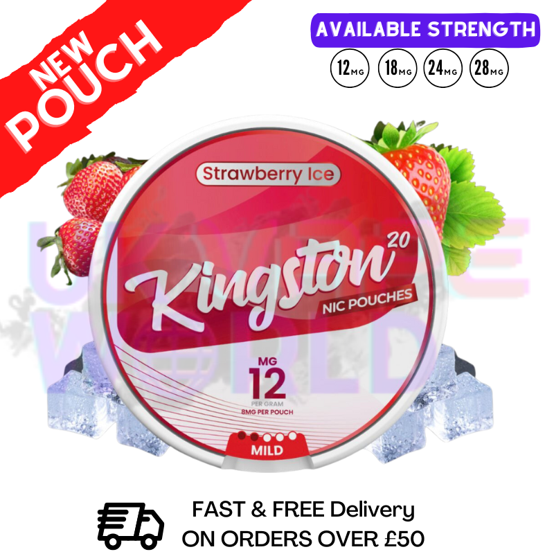 Strawberry ICE Kingston Nicotine Pouches