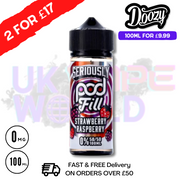 Shop Strawberry Raspberry Seriously PodFill Shortfill Juice (NEW) 100ML Eliquid - UK Vape World