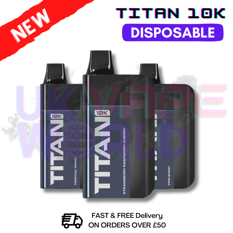 Shop Titan 10000 Puff 10K Disposable - ONLY £8.99 - UK Vape World