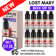 Shop Watermelon Ice MaryLiq Nic Salt BOX OF 10 - UK Vape World