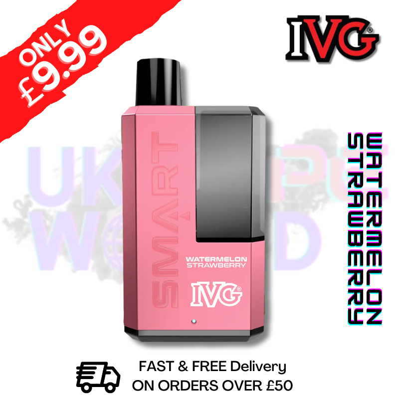 Watermelon Strawberry IVG 5500 Smart Disposable Kit - ONLY £9.99