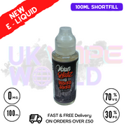 Black Jacka Vape Hedz 100ml Shortfill Eliquid