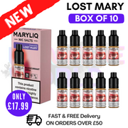 Shop Blackcurrant Apple MaryLiq Nic Salt BOX OF 10 - UK Vape World