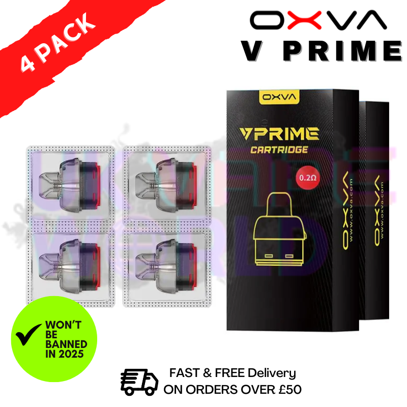 Oxva Xlim V Prime Replacement Pod Cartridges [£2.49 PER POD]