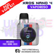 Shop Vaporesso Xros Nano 4 Race Track Pod Vape Kit