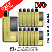 Shop Triple Melon IVG Smart 5500 Puff Kit Pack / Box Of 10 - UK Vape World